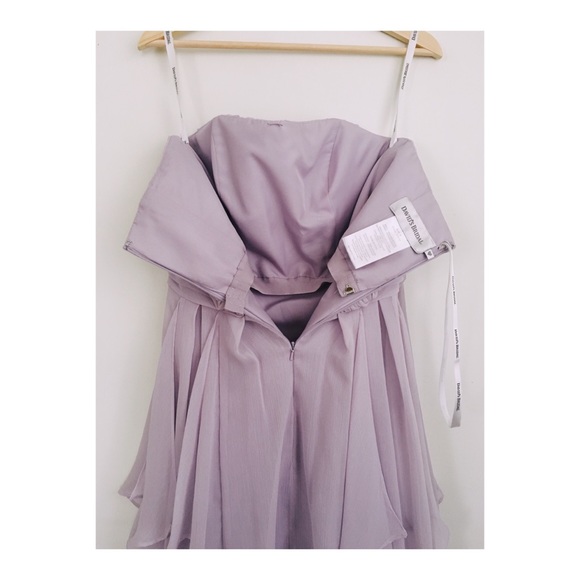 David’s Bridal Strapless Chiffon Dress - Picture 7 of 7